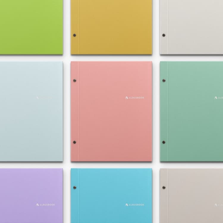 Tiny Square Album in Sage